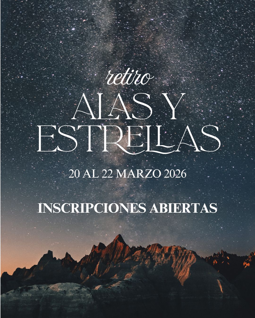 Retiro de lectura Alas y Estrellas